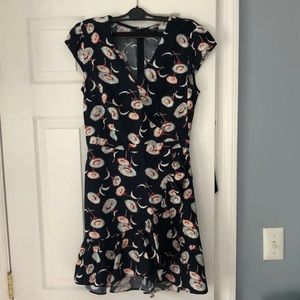 J CREW FACTORY mini wrap dress